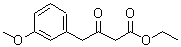 CAS 登录号：324570-26-5， 4-(3-甲氧基苯基)-3-氧代丁酸乙酯