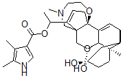 CAS#: 32476-55-4, Batrachotoxinin A, 20-alpha-(4,5-Dimethyl-1H-Pyrrole-3-Carboxylate)