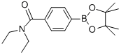 CAS 登录号：325142-99-2， 4-(N,N-二乙基氨基羰基)苯硼酸频哪醇酯