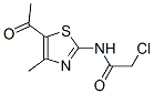 CAS#: 32519-70-3, N-(5-acetyl-4-methyl-1,3-thiazol-2-yl)-2-chloroacetamide
