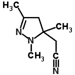 CAS#: 32527-74-5, (1,3,5-Trimethyl-4,5-Dihydro-1H-Pyrazol-5-Yl)Acetonitrile