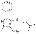CAS#: 32528-00-0, 2-Methyl-4-(3-Methylbutylsulfanyl)-5-Phenylpyrazol-3-Amine