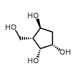 CAS#: 325480-59-9, (1S,2R,3R,4S)-3-(Hydroxymethyl)-1,2,4-Cyclopentanetriol