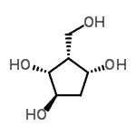 CAS#: 325480-61-3, (1R,2R,3R,4R)-3-(Hydroxymethyl)-1,2,4-Cyclopentanetriol