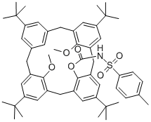 CAS#: 325776-14-5, 25,27-Dimethoxy-26-(N-Tosyl)Carbamoyloxy-p-Tert-Butylcalix[4]Arene