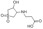 CAS 登录号:325851-81-8, 3-(4-羟基-1,1-二氧代-四氢噻吩-3-基氨基)-丙酸