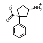 CAS#: 325954-79-8, (1R,3S)-3-Ammonio-1-Phenylcyclopentanecarboxylate