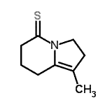 CAS#: 325956-89-6, 1-Methyl-2,6,7,8-Tetrahydro-5(3H)-Indolizinethione