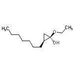 CAS#: 325961-85-1, (1R,2S)-1-Ethoxy-2-Heptylcyclopropanol