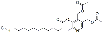 CAS#: 3262-86-0, [4,5-Bis(Acetyloxymethyl)-2-Methylpyridin-3-Yl] Dodecanoate Hydrochloride