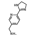 CAS#: 326404-75-5, 1-[6-(4,5-Dihydro-1H-Imidazol-2-Yl)-3-Pyridinyl]Methanamine