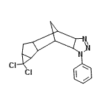 CAS#: 3265-86-9, 4,4-Dichloro-12-phenyl-10,11,12-triazapentacyclo[6.5.1.02,7.03,5.09,13]tetradec-10-ene