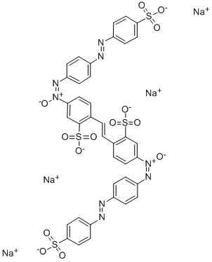 CAS#: 32651-66-4, Tetrasodium 5-[Oxido-[4-(4-Sulfonatophenyl)Diazenylphenyl]Iminoazaniumyl]-2-[(E)-2-[4-[Oxido-[4-(4-Sulfonatophenyl)Diazenylphenyl]Iminoazaniumyl]-2-Sulfonatophenyl]Ethenyl]Benzenesulfonate