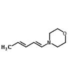 CAS#: 32670-15-8, 4-[(1E,3E)-1,3-Pentadien-1-Yl]Morpholine