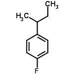 CAS#: 326879-17-8, 1-Sec-Butyl-4-Fluorobenzene
