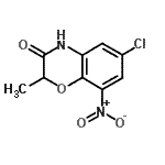 CAS#: 327026-91-5, 6-Chloro-2-Methyl-8-Nitro-2H-1,4-Benzoxazin-3(4H)-One