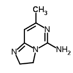 CAS#: 32705-68-3, 7-Methyl-2,3-Dihydroimidazo[1,2-c]Pyrimidin-5-Amine