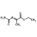 CAS 登录号：327069-58-9， 乙基(2E)-2-(氨基甲酰亚氨基)丙酸酯