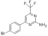 CAS#: 327098-68-0, 4-(4-Bromophenyl)-6-(Trifluoromethyl)-2-Pyrimidinylamine