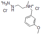 CAS#: 3283-58-7, 2-(Azaniumylamino)Ethyl-[(3-Methoxyphenyl)Methyl]-Methylazanium Dichloride