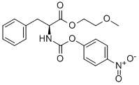 CAS#: 328406-65-1, N-(4-Nitrophenoxycarbonyl)-L-phenylalanine 2-methoxyethyl ester