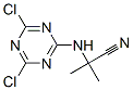 CAS#: 32889-46-6, 2-[(4,6-Dichloro-1,3,5-Triazin-2-Yl)Amino]-2-Methylpropanenitrile