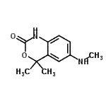 CAS#: 328952-54-1, 4,4-Dimethyl-6-(Methylamino)-1,4-Dihydro-2H-3,1-Benzoxazin-2-One