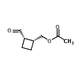 CAS 登录号：329010-17-5， [(1R,2S)-2-甲酰基环丁基]甲基乙酸酯