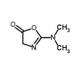 CAS#: 329186-78-9, 2-(Dimethylamino)-1,3-Oxazol-5(4H)-One