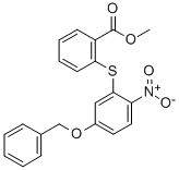 CAS 登录号：329217-03-0， 4-苄氧基-2-(2甲氧羰基)噻吩基硝基苯