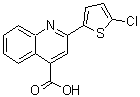 CAS#: 329222-93-7, 2-(5-Chloro-2-Thienyl)-4-Quinolinecarboxylic Acid