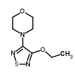 CAS#: 329227-79-4, 4-(4-Ethoxy-1,2,5-Thiadiazol-3-Yl)Morpholine