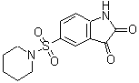 CAS#: 329905-79-5, 5-(1-Piperidinylsulfonyl)-1H-Indole-2,3-Dione
