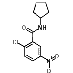 CAS#: 329939-84-6, 2-Chloro-N-Cyclopentyl-5-Nitrobenzamide