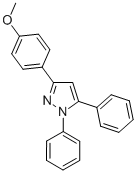 CAS#: 33045-40-8, 1,5-Diphenyl-3-(4-Methoxyphenyl)-1H-Pyrazole