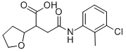 CAS 登录号：330466-14-3， N-(3-氯-2-甲基-苯基)-2-(四氢-呋喃-2-基)-琥珀酰胺酸