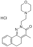 CAS#: 33048-49-6, 4-Methyl-2-(2-Morpholin-4-Ylethyl)-5,6-Dihydrobenzo[h]Cinnolin-3-One Hydrochloride