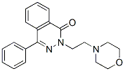 CAS 登录号：33048-50-9， 2-(2-吗啉-4-基乙基)-4-苯基酞嗪-1-酮