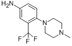 CAS 登录号：330796-48-0， 4-(4-甲基-哌嗪-1-基)-3-三氟甲基-苯胺