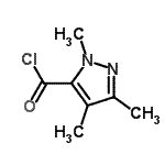CAS#: 330937-69-4, 1,3,4-Trimethyl-1H-Pyrazole-5-Carbonyl Chloride