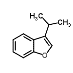 CAS 登录号：33118-70-6， 3-异丙基-1-苯并呋喃