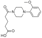 CAS#: 331274-58-9, 5-[4-(2-Methoxy-Phenyl)-Piperazin-1-Yl]-5-Oxo-Pentanoic Acid