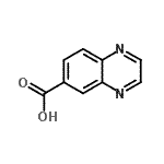 CAS#: 33139-05-8, 6-Quinoxalinecarboxylic Acid