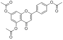 CAS#: 3316-46-9, [7-Acetyloxy-2-(4-Acetyloxyphenyl)-4-Oxochromen-5-Yl] Acetate
