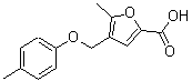 CAS#: 331670-05-4, 5-Methyl-4-[(4-Methylphenoxy)Methyl]-2-Furoic Acid