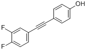 CAS#: 331718-48-0, 4-(3,4-Difluorophenylethynyl)Phenol