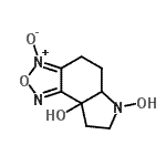 CAS#: 331853-25-9, 5,5A,7,8-Tetrahydro-4H-[1,2,5]Oxadiazolo[3,4-e]Indole-6,8A-Diol 3-Oxide