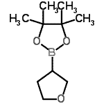 CAS 登录号：331958-90-8， 4,4,5,5-四甲基-2-(四氢-3-呋喃基)-1,3,2-二氧硼戊环