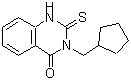 CAS#: 331971-80-3, 3-(Cyclopentylmethyl)-2-Thioxo-2,3-Dihydro-4(1H)-Quinazolinone