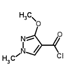 CAS#: 332070-70-9, 3-Methoxy-1-Methyl-1H-Pyrazole-4-Carbonyl Chloride